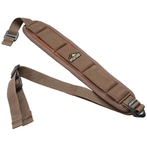 Butler Creek 180015 Comfort Stretch, Rifle Sling Brown Neoprene w/Non-Slip Grippers 20 in-46 in OAL 2.50 in Wide Adjustable Design