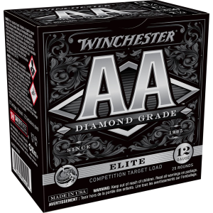 Winchester AADG12507 AA Diamond Grade 12Gauge 2.75 in 1 1/8oz 7Shot 25 Per Box/10 Case, Shotgun Shells