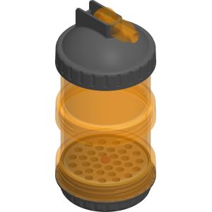 CVA AC1743 Powder Pod & Primer Storage for Loose Powder & Primers (Holds 20 VariFlames or 209 Primers)