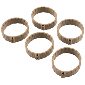 Strike Industries BANGBANDFDE Bang Band Made of FDE Rubber 5 Pack