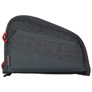 Allen Auto-Fit 2.0, Pistol Case, 9 in Long, Nylon, Gray and Red 7748