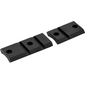 Warne Vapor Aluminum Base Set Matte Black Savage 10/110 and American Centerfire V402/402M
