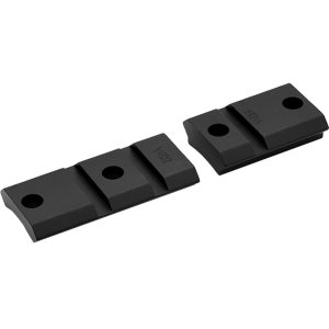 Warne Vapor Aluminum Base Set Matte Black Winchester Model 70 V402/424M