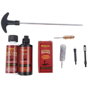 Outers 98418 Aluminum Rod, Pistol Kit 40 S&W, 45 ACP, 10mm
