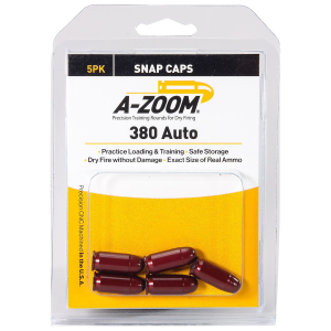 A-Zoom 15113 Pistol Snap Cap 380ACP 5Pack