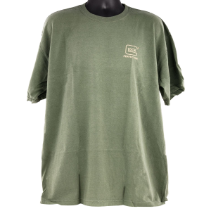 Glock AA75150 Perfection Green Cotton Short Sleeve Medium Graphic T Shirt