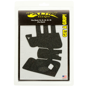 Talon Grips 104G Adhesive Grip Compatible w/Glock Gen1-3 19/23/25/32/38, Black Textured Granulate