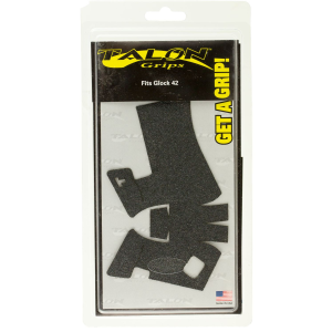 Talon Grips 108G Adhesive Grip Compatible w/Glock 42, Black Textured Granulate