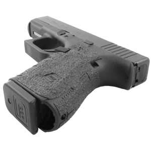 Talon Grips 110R Adhesive Grip Compatible w/Glock 19/23/25/32/38 Gen4 w/No Backstrap, Black Textured Rubber