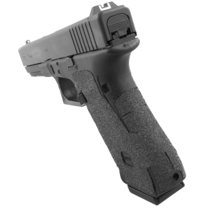 Talon Grips 113G Adhesive Grip Compatible w/ Glock 17/22/24/31/34/35/37 Gen4 w/No Backstrap, Black Textured Granulate