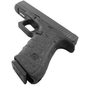 Talon Grips 113R Adhesive Grip Compatible w/ Glock 17/22/24/31/34/35/37 Gen4 w/No Backstrap, Black Textured Rubber