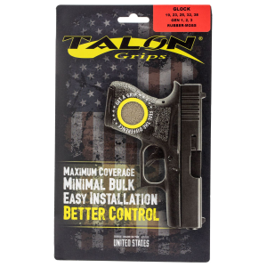 Talon Grips 104M Adhesive Grip Compatible w/Glock Gen1-3 19/23/25/32/38, Moss Textured Rubber