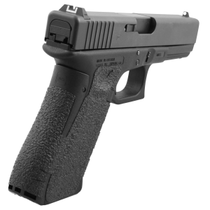 Talon Grips 383R Adhesive Grip Glock Gen5 19/23/25/32/38/44 w/Medium Backstrap, Black Textured Rubber