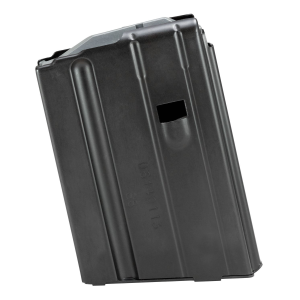 DuraMag 1068041177CPD SS 10rd 22 Nosler/6.8 SPC for AR-15 Black w/ Gray Follower Detachable, Magazine