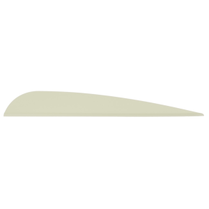 AAE Elite Plastifletch Vanes White 3875 in 100 pk EPA40WH100