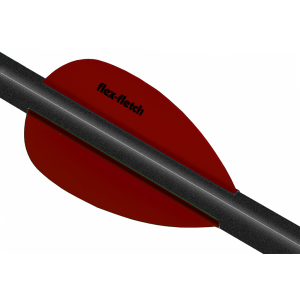 Flex Fletch Flash Vanes Real Red 2 in 39 pk FLASH-RD-39