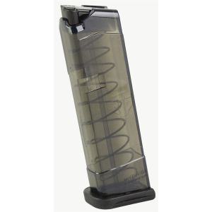 Elite Tactical Systems Group Mag SMK-GLK-42-9, 380 ACP, 9 Rounds, For Glock 42, Carbon Smoke SMK-GLK-42-9