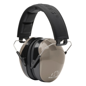 Walkers GWPDCPMFDE Advanced Protection Passive Muff 26 dB Over the Head Black/FDE Polymer