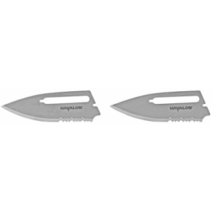 Havalon Redi-Knife Replacement Blades HSCPS2, Serrated, Stainless Steel, 2-Pack HSCPS2