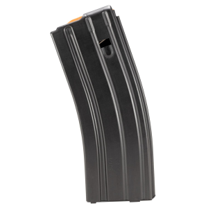 DuraMag 3023001178CPD Speed 30rd 223 Rem/300 Blackout/5.56x45mm NATO for AR-15 Black w/ Orange Follower Detachable, Magazine
