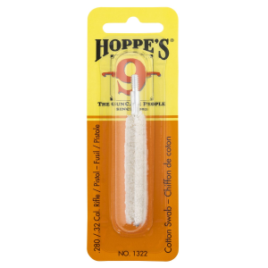 Hoppe's 1322 Cleaning Swab 280/32 Cal 10 Pack