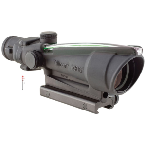 Trijicon 100149 ACOG Black Hardcoat Anodized 3.5x35mm Illuminated Green Chevron .223/5.56 BDC Reticle, Rifle Scope