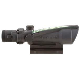 Trijicon 100416 ACOG Matte Black 3.5x35mm Illuminated Green Crosshair 300 Blk BDC Reticle, Rifle Scope