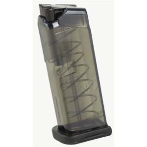 Elite Tactical Systems Group Mag SMK-GLK-42, 380 ACP, 7 Rounds, For Glock 42, Carbon Smoke SMK-GLK-42