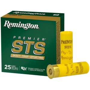 Remington Ammunition 28059 Premier STS 20 Gauge 2.75 in 7/8 oz 8 Shot 25 Per Box/ 10 Cs, Shotgun Shells