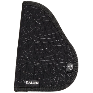 Allen 44911 Spiderweb In-The-Pocket Conceal Carry Holster Size 11 Black Nylon w/Web Grip Pattern, Compatible w/Ruger LC9/Sig P365/Glock 39 Ambi, Holster