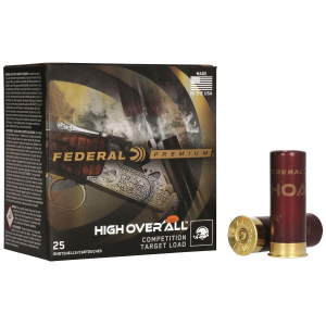 Federal HOA20H9 Premium High Over All 20Gauge 2.75 in 7/8oz 9Shot 25 Per Box/10 Case, Shotgun Shells