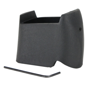 Pachmayr 03851 Mag Sleeve Compatible w/Glock 17/22 Mags To Fit Glock 26/27 Models, Black Polymer