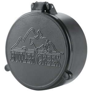 Butler Creek 30210 Flip-Open Objective Scope Cover 44.10mm Obj. Size 21 Black Polymer