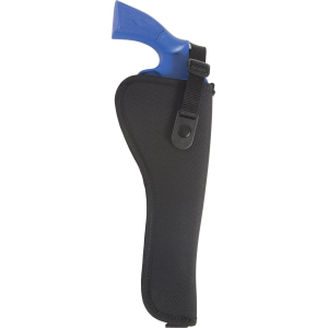 Allen 44810 Cortez Size 10 OWB Style Black Polyester, Adjustable Strap & Belt Loop Mount Type fits 7-8.5 in Barrel Medium-Large DA , Revolver Right Hand, Holster