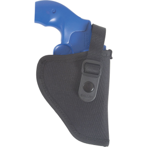 Allen 44800 Cortez Size 00 OWB Style Black Polyester, Adj Strap & Belt Loop Mount Type fits 2-3 Barrel Small-Medium DA Revolver Right Hand, Holster