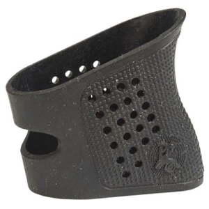 Pachmayr 05175 Tactical Grip Glove Compatible w/Glock Sub-compact, Soft with Finger Grooves, Black Rubber