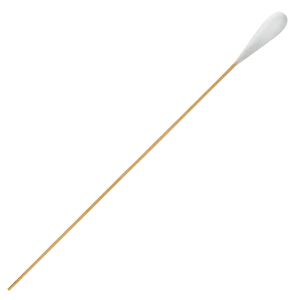 RamRodz 40100 Barrel & Breech Cleaning Swabs 40 Cal/10mm, Handgun Cotton/Bamboo 8 in Long 100 Per Pkg