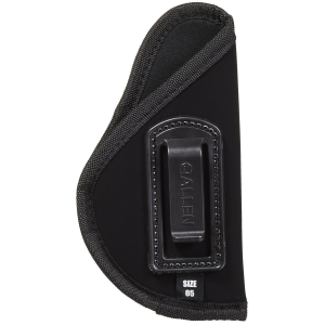 Allen 44605 Inside-The-Pant Conceal Carry Size 05 IWB Black Polyester Belt Clip Compatible w/Glock 43/43X/Sig P365 Right Hand, Holster