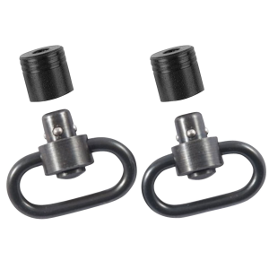 Outdoor Connection PBS19122 Push Button Swivel Set 1.25 in Black Steel Swivels