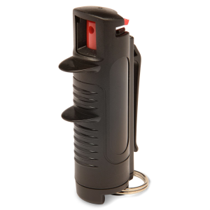 Tornado Personal Defense Tornado Pepper Spray, Armor Case, 11g, Belt Clip, Black RPC093