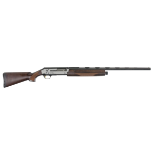 Browning 011412606 Silver Field Micro Midas Compact 20 Gauge Semi-Auto 3 in 4+1 24 in Matte Blued Back-Bored Vent Rib Barrel, Silver & Matte Bi-Tone Semi-Humpback Receiver, Satin Turkish Walnut Stock, Shotgun