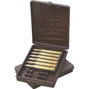 MTM Case-Gard W9LM70 Ammo Wallet, Rifle Multi-Caliber 9rd Brown Polymer