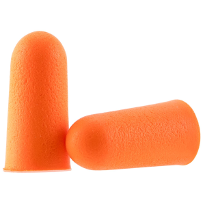 Walkers GWPFP50BAG Foam Ear Plugs Foam 32 dB In The Ear Orange Adult 50 Pair