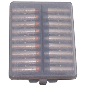 MTM Case-Gard W183841 Ammo Wallet, Handgun 357 Mag/38 Cal. 18rd Clear Smoke Polymer