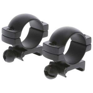 TruGlo TGTG8960B1 Lightweight Scope Rings Matte Black 1 in Medium