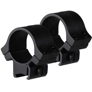 TruGlo TGTG8961B3 Lightweight Scope Rings Matte Black 1 in Medium 4 Screws (2 Per Side)