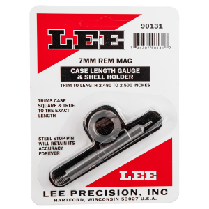 Lee Precision 90131 Case Length Gauge 7mm Rem Mag Steel