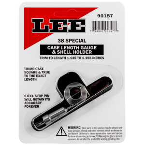 Lee Precision 90157 Case Length Gauge 38 Special