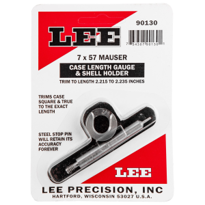 Lee Precision 90130 Case Length Gauge 7x57mm Mauser Steel 0.07 lbs