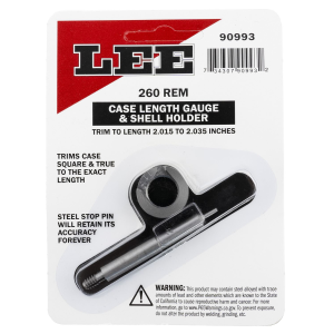 Lee Precision 90993 Case Length Gauge 260 Rem
